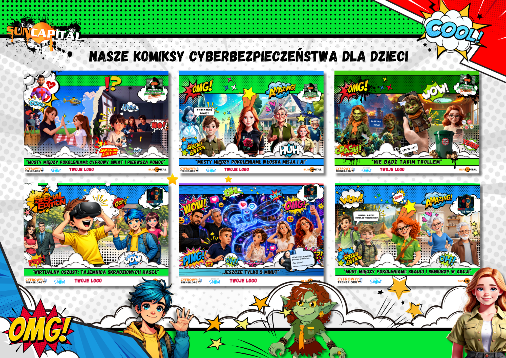 CUH Academy Cybersecurity Comics